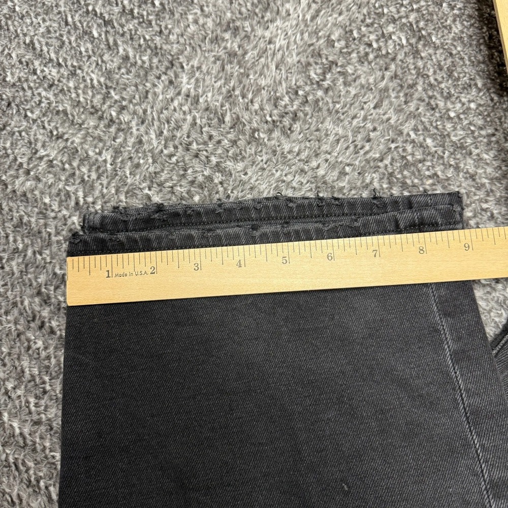 American Eagle Womens Jeans 14x30 Super High-Rise Baggy Straight Black - Picture 9 of 10